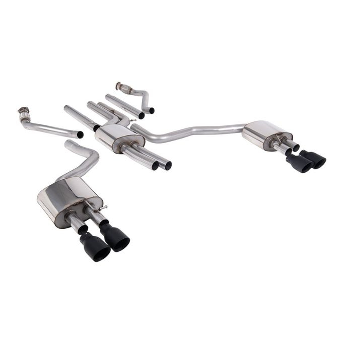 SSXAU1056, MILLTEK SSXAU1056 Cat-Back Exhaust, 2.76" (Cerakote Black GT-100 Trims) for AUDI A6 3.0L TFSI S-Line (C7.5) 2015-2018 in UAE, Dubai. Condition - new. Price ⁦14,290 AED⁩. Photo, seller contacts | AUTO.AE