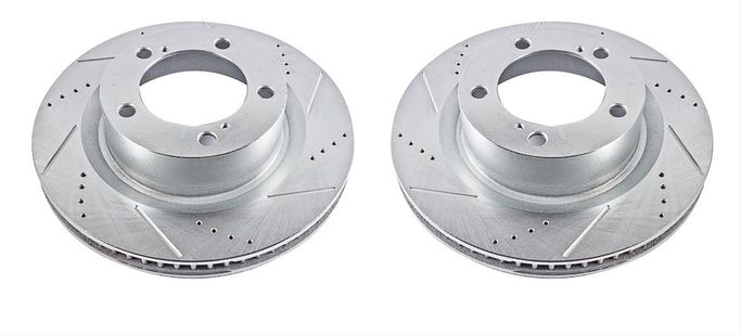 PWR-JBR-1309XPR, PowerStop Evolution Drilled and Slotted Rotors JBR1309XPR in UAE, Dubai. Condition - new. Price 1,330 AED. Photo, seller contacts | AUTO.AE