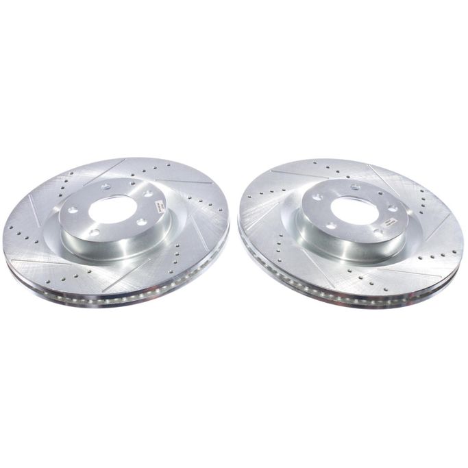 PWR-JBR1930XPR, PowerStop Evolution Drilled and Slotted Rotors for 2023-2026 CX-50 - JBR1930XPR in UAE, Dubai. Condition - new. Price 820 AED. Photo, seller contacts | AUTO.AE