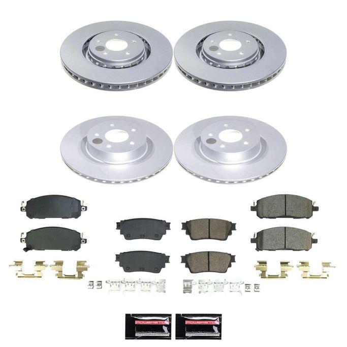 PWR-CRK9236, PowerStop Z17 Evolution Plus GEOMET Coated Brake Kits for 2022-2024 PATHFINDER, QX60 - CRK9236 في الإمارات العربية المتحدة, دبي. Condition - new. Price 1,770 AED. Photo, seller contacts | AUTO.AE