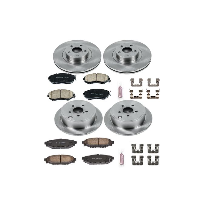 PWR-KOE6083, PowerStop Z17 Evolution Plus Stock Replacement Brake Kits KOE6083 in UAE, Dubai. Condition - new. Price 1,200 AED. Photo, seller contacts | AUTO.AE