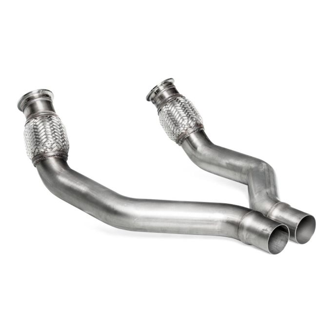 L-AU/SS/3, AKRAPOVIC L-AU/SS/3 Link Pipe Set (Stainless Steel) for AUDI RS6 / RS7 (C7) 2014-2018 في الإمارات العربية المتحدة, دبي. Condition - new. Price 7,100 AED. Photo, seller contacts | AUTO.AE