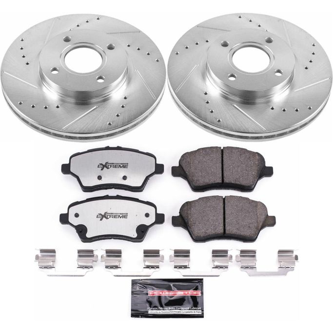 PWR-K6818-26, PowerStop Z26 Street Warrior Brake Upgrade Kits for 2014-2019 FIESTA - K6818-26 в ОАЭ, Дубай. Состояние - новое. Цена ⁦1 150 AED⁩. Фото, контакты продавца | AUTO.AE