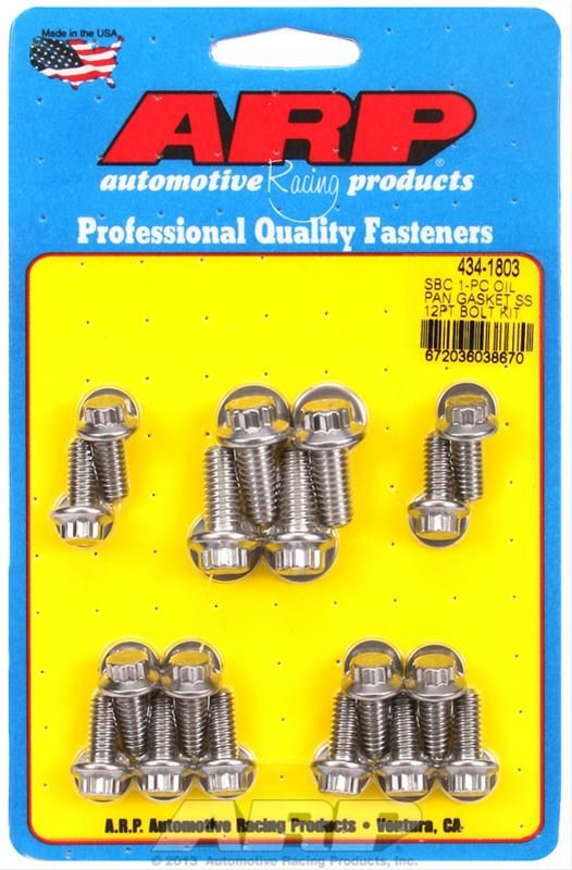 ARP-434-1803, ARP Oil Pan Bolt Kits 434-1803 في الإمارات العربية المتحدة, دبي. Condition - new. Price 190 AED. Photo, seller contacts | AUTO.AE