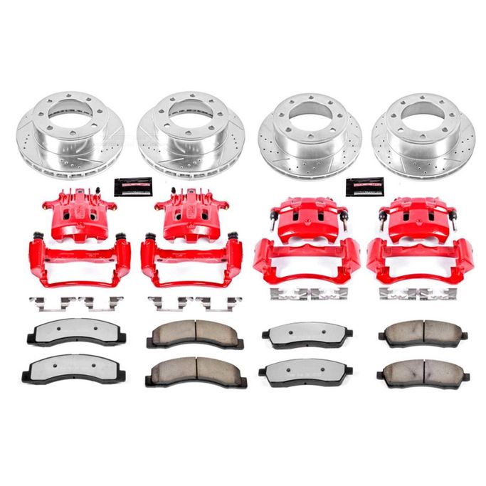 PWR-KC1906-36, PowerStop Z36 Truck and Tow Brake Upgrade Kits with Calipers for 1999-2000 F-350 SUPER DUTY, F-250 SUPER DUTY, 2000 EXCURSION - KC1906-36 в ОАЭ, Дубай. Состояние - новое. Цена ⁦6 060 AED⁩. Фото, контакты продавца | AUTO.AE