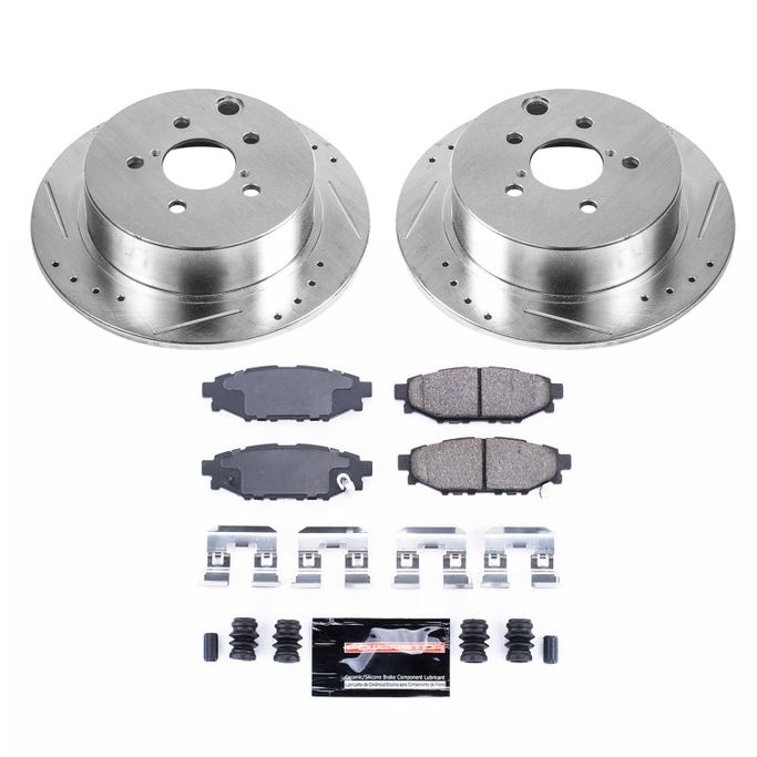 PWR-K6107, PowerStop Z23 Evolution Sport Brake Upgrade Kits K6107 в ОАЭ, Дубай. Состояние - новое. Цена 710 AED. Фото, контакты продавца | AUTO.AE