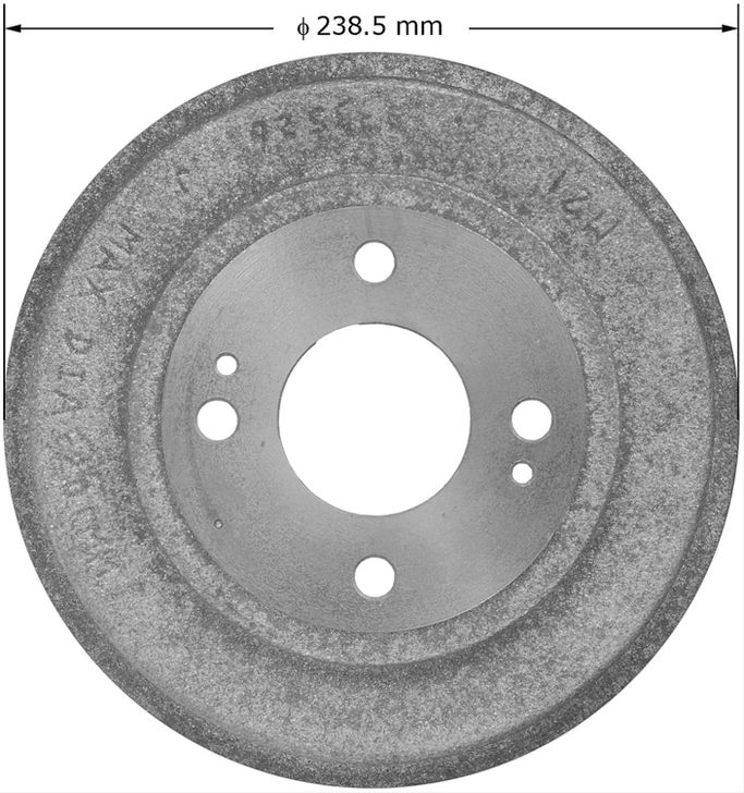 BEN-PDR0606, Bendix Brakes Brake Drums for 1988-1991 CIVIC - PDR0606 in UAE, Dubai. Condition - new. Price 190 AED. Photo, seller contacts | AUTO.AE