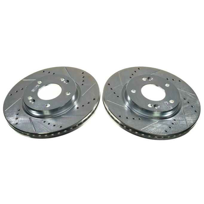 PWR-JBR1904XPR, PowerStop Evolution Drilled and Slotted Rotors for 2019-2024 FORTE - JBR1904XPR في الإمارات العربية المتحدة, دبي. Condition - new. Price 630 AED. Photo, seller contacts | AUTO.AE