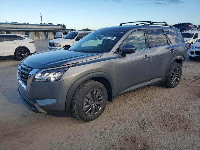 Used Nissan Pathfinder V, 3.5 l, 2022 in Abu Dhabi by Drive Time Motors, Silver color. American Specs | AUTO.AE