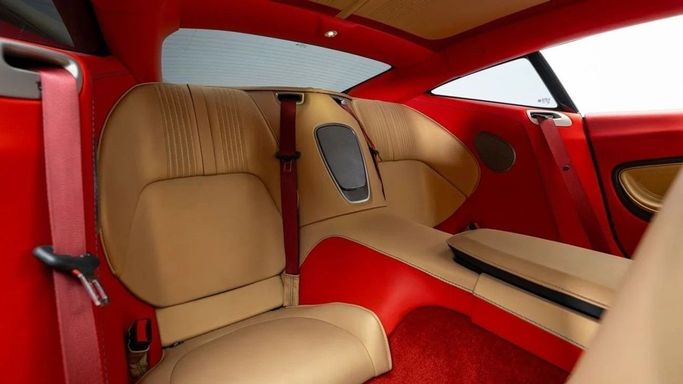 Used Aston Martin DB11 I, 5.2 l, 2018 in Dubai by Al Ain Class Motors, Red color. GCC Specs | AUTO.AE