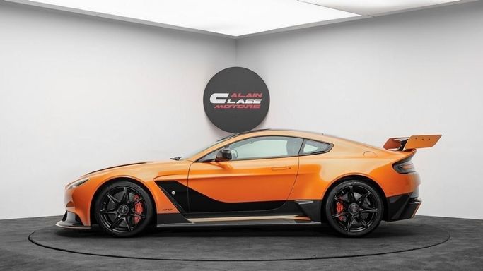 New Aston Martin V12 Vantage S I, 5.9 l, 2016 in Dubai by Al Ain Class Motors, Orange color. GCC Specs | AUTO.AE
