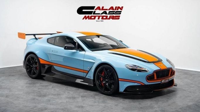 Новый Aston Martin V12 Vantage GT12 I, 5.9 л, 2016 в Дубае от Al Ain Class Motors Синий цвет. GCC | AUTO.AE