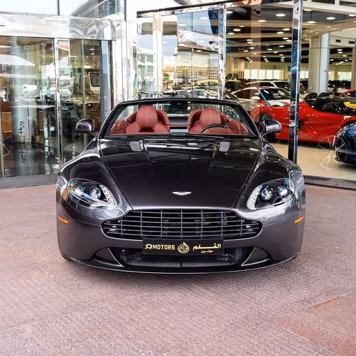 Used Aston Martin V8 Vantage III Facelift, 4.7 l, 2016 in Dubai by Q Motors, Grey color. European Specs | AUTO.AE