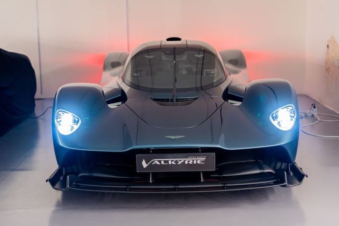 New Aston Martin Valkyrie, 6.5 l, 2022 in Dubai, Green color. European Specs | AUTO.AE