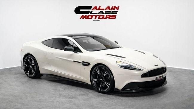 Used Aston Martin Vanquish S II, 5.9 l, 2018 in Dubai by Al Ain Class Motors, White color. GCC Specs | AUTO.AE