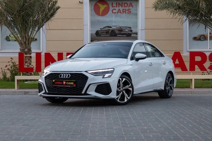 Used Audi A3 35 TFSI IV (8Y), 1.4 l, 2024 in Dubai by Linda Cars, White color. GCC Specs | AUTO.AE