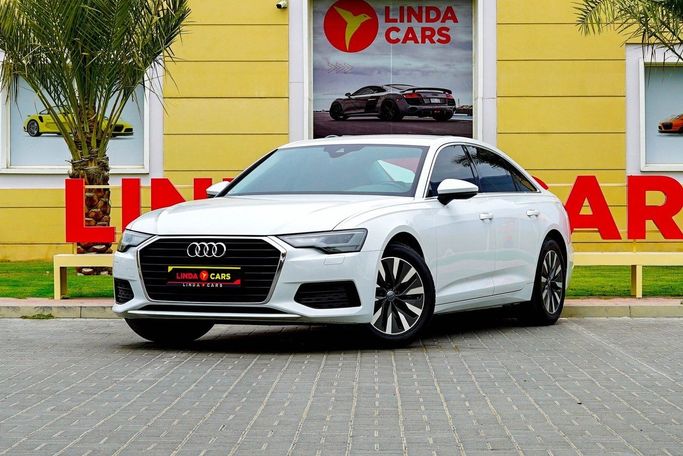 Used Audi A6 45 TFSI V (C8), 2.0 l, 2020 in Dubai by Linda Cars, White color. GCC Specs | AUTO.AE