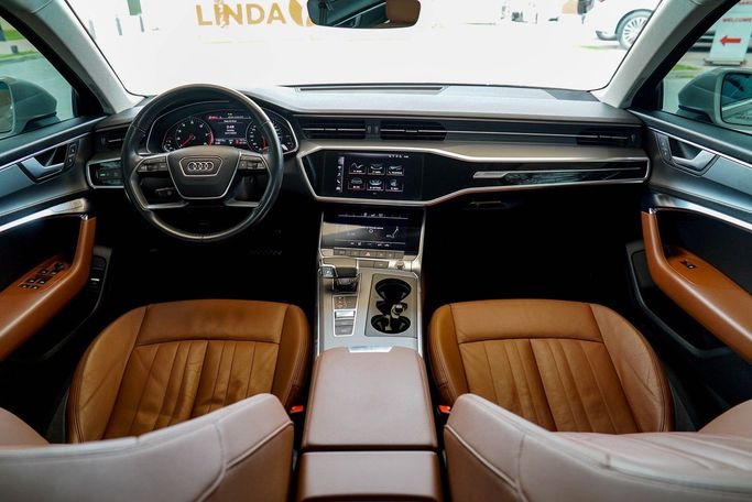 Used Audi A6 45 TFSI V (C8), 2.0 l, 2020 in Dubai by Linda Cars, White color. GCC Specs | AUTO.AE