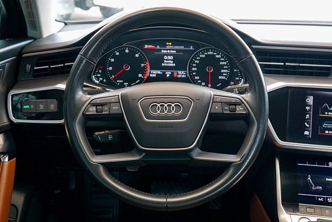 Used Audi A6 45 TFSI V (C8), 2.0 l, 2020 in Dubai by Linda Cars, White color. GCC Specs | AUTO.AE