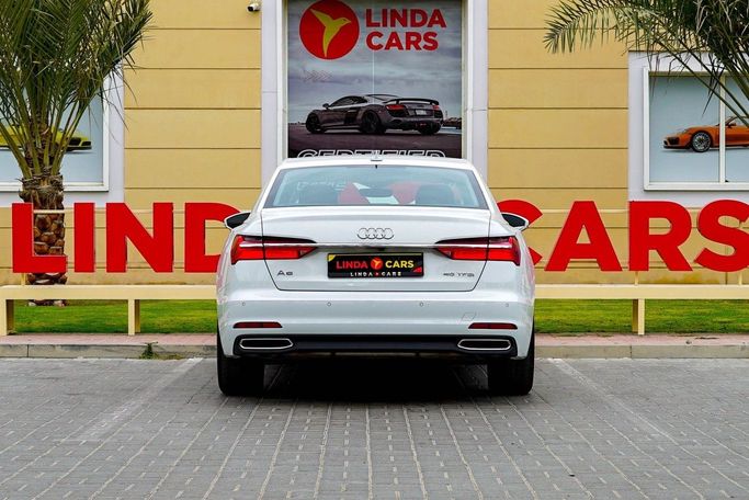 Used Audi A6 45 TFSI V (C8), 2.0 l, 2020 in Dubai by Linda Cars, White color. GCC Specs | AUTO.AE