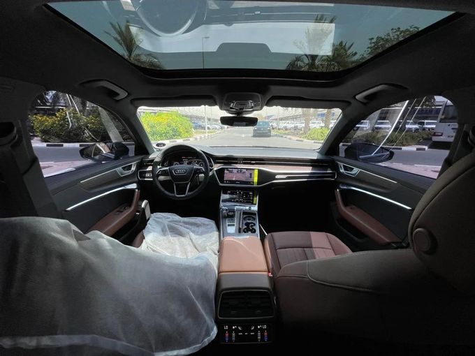 Новый Audi A6 40 TFSI Long V (C8) Рестайлинг, 2.0 л, 2025 в Дубае от Auto Gallery DXB Серый цвет. GCC | AUTO.AE