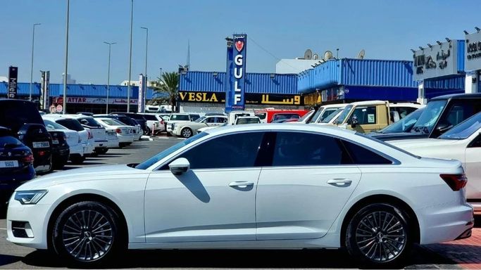 Новый Audi A6 40 TFSI Long V (C8) Рестайлинг, 2.0 л, 2025 в Дубае от Auto Gallery DXB Белый цвет. GCC | AUTO.AE