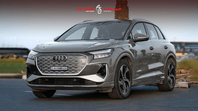 New Audi Q4 e-tron, 2021 in Dubai by Altass Motors, Grey color. Other | AUTO.AE