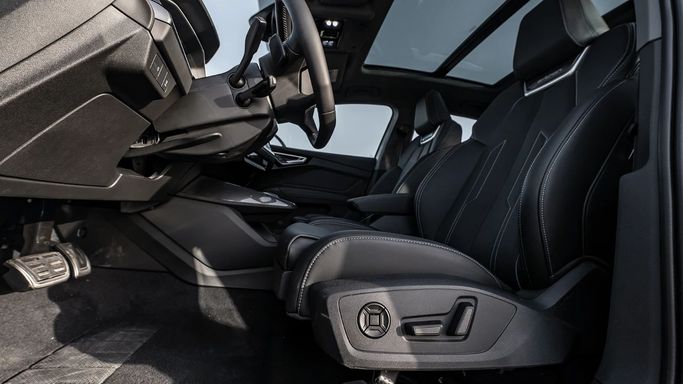 New Audi Q4 e-tron, 2021 in Dubai by Altass Motors, Grey color. Other | AUTO.AE