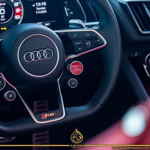 Подержанный Audi R8 V10 performance II (4S) Рестайлинг, 5.2 л, 2023 в Дубае от Q Motors Зеленый цвет. Европейская | AUTO.AE