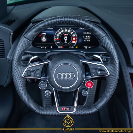 Подержанный Audi R8 V10 performance II (4S) Рестайлинг, 5.2 л, 2023 в Дубае от Q Motors Зеленый цвет. Европейская | AUTO.AE