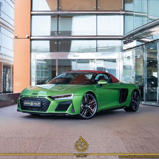 Подержанный Audi R8 V10 performance II (4S) Рестайлинг, 5.2 л, 2023 в Дубае от Q Motors Зеленый цвет. Европейская | AUTO.AE