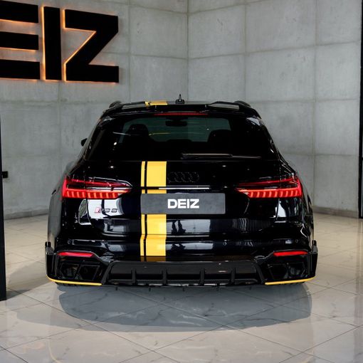 Audi RS 6 performance IV (C8), 2022 универсал 5 дв. спорт класса в Дубае от DEIZ черный цвет | AUTO.AE