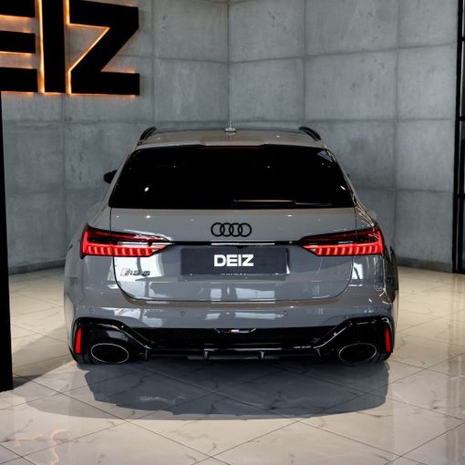 Audi RS 6 IV (C8), 2021 универсал 5 дв. спорт класса в Дубае от DEIZ серый цвет | AUTO.AE