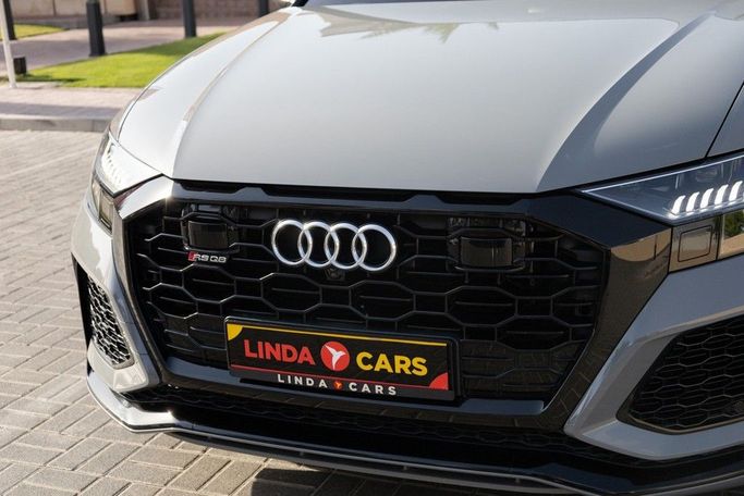 Used Audi RS Q8 I, 4.0 l, 2022 in Dubai by Linda Cars, Grey color. GCC Specs | AUTO.AE