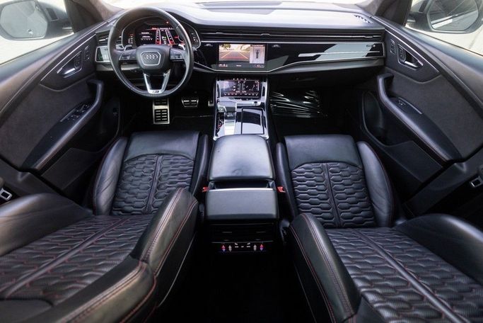 Used Audi RS Q8 I, 4.0 l, 2022 in Dubai by Linda Cars, Grey color. GCC Specs | AUTO.AE