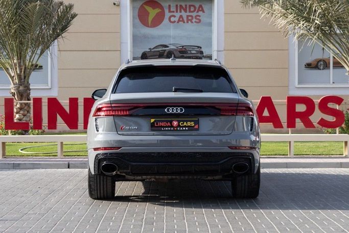 Used Audi RS Q8 I, 4.0 l, 2022 in Dubai by Linda Cars, Grey color. GCC Specs | AUTO.AE