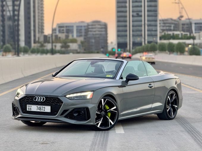 Used Audi S5 II (F5) Facelift, 3.0 l, 2022 in Dubai, Grey color.  | AUTO.AE