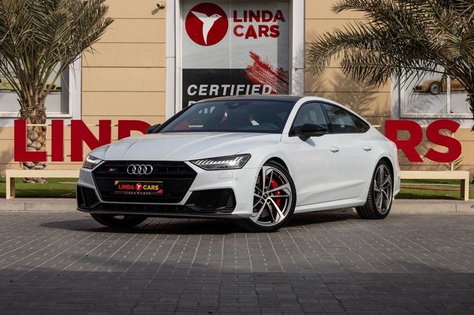 Подержанный Audi S7 II (4K), 2.9 л, 2020 в Дубае от Linda Cars Белый цвет. GCC | AUTO.AE
