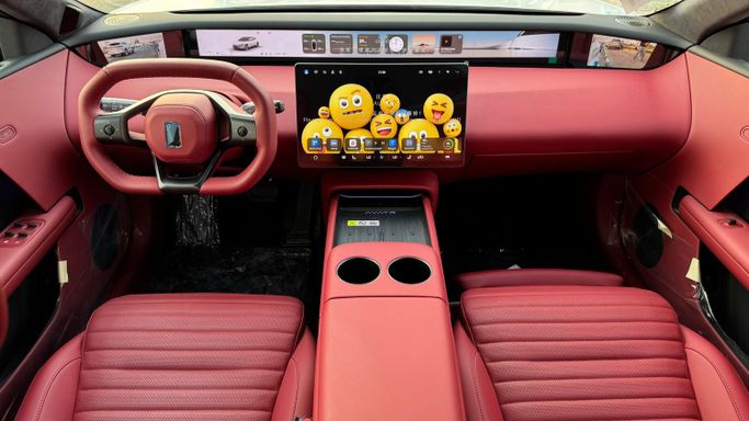New Avatr 06, 2025 in Dubai by MENAMOTORS, White color. Chinese Specs | AUTO.AE