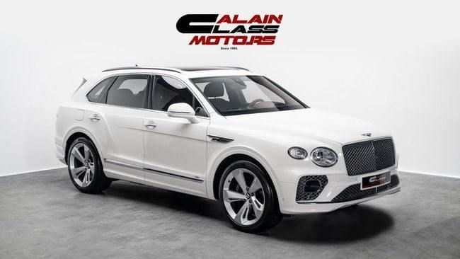 Used Bentley Bentayga I Facelift, 4.0 l, 2021 in Dubai by Al Ain Class Motors, White color. GCC Specs | AUTO.AE