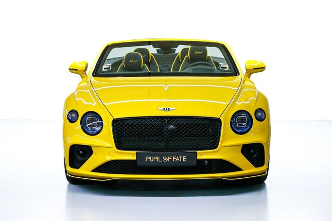 Новый Bentley Continental GT Speed III, 6.0 л, 2021 в Дубае от PUPIL OF FATE MOTORS Желтый цвет. GCC | AUTO.AE