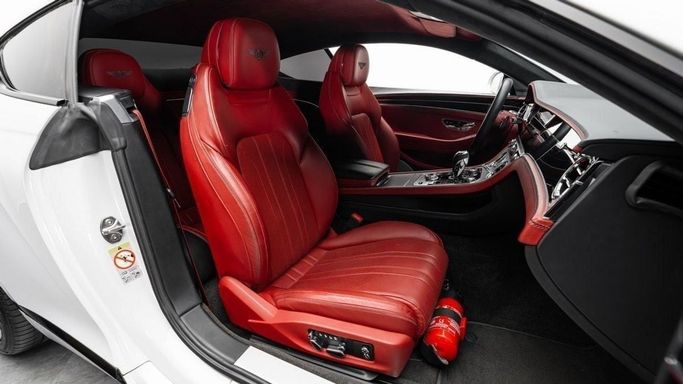 Used Bentley Continental GT III, 6.0 l, 2019 in Dubai by Al Ain Class Motors, White color. GCC Specs | AUTO.AE