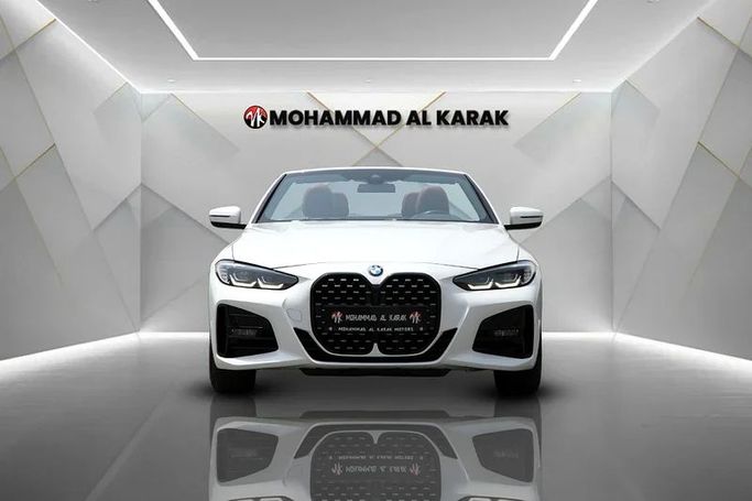Used BMW 4 Series 420i G22, G23, G26, 2.0 l, 2022 in Dubai by Mohammad Alkarak Motors, White color. GCC Specs | AUTO.AE