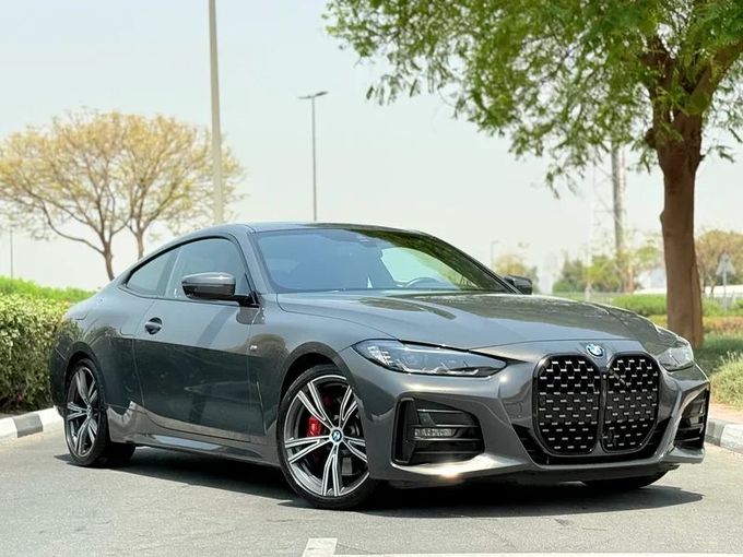Подержанный BMW 4 Series 430i G22, G23, G26, 2.0 л, 2021 в Дубае от Alta Class Motors Черный цвет. GCC | AUTO.AE