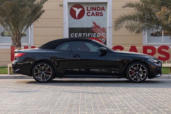 Used BMW 4 Series M440i G22, G23, G26, 3.0 l, 2023 in Dubai by Linda Cars, Black color. GCC Specs | AUTO.AE