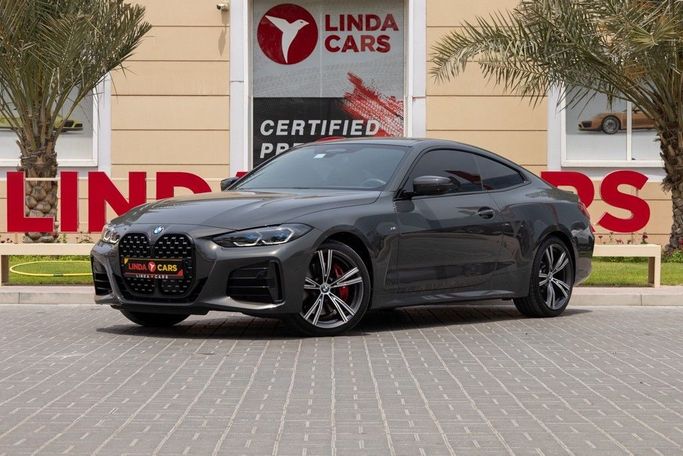 Подержанный BMW 4 Series M440i xDrive G22, G23, G26 Рестайлинг, 3.0 л, 2024 в Дубае от Linda Cars Серый цвет. GCC | AUTO.AE