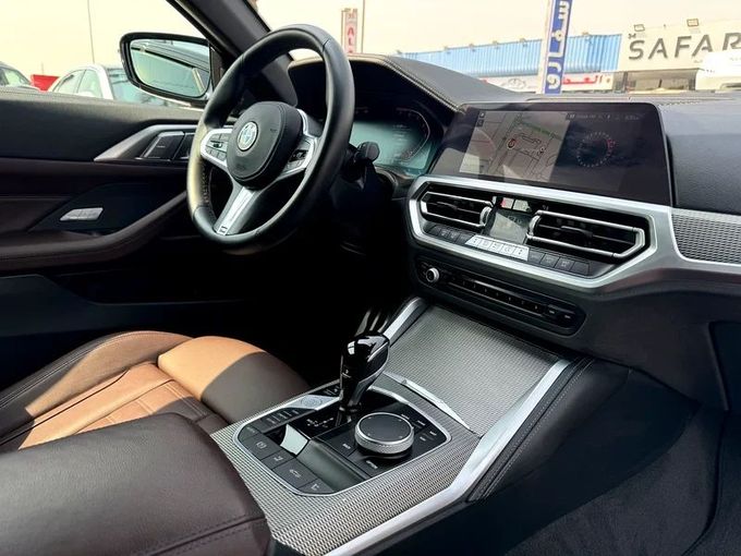 Подержанный BMW 4 Series 430i G22, G23, G26, 2.0 л, 2023 в Дубае от Nice Cars Motos Черный цвет. GCC | AUTO.AE
