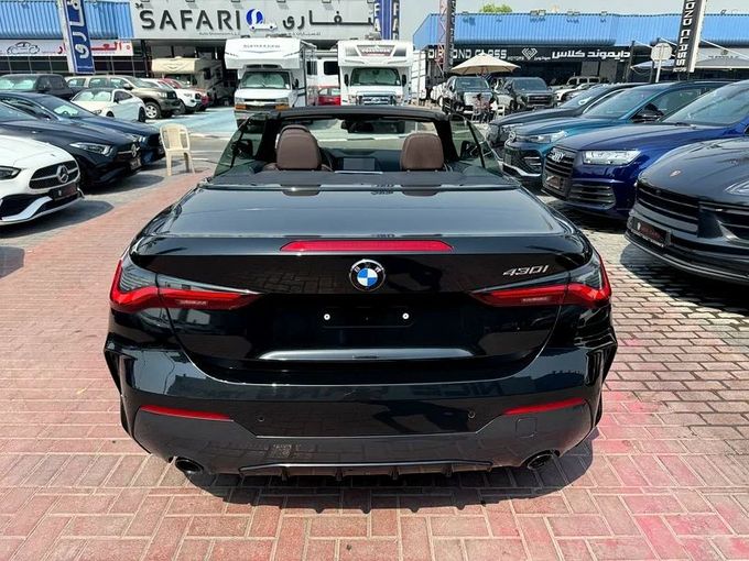 Подержанный BMW 4 Series 430i G22, G23, G26, 2.0 л, 2023 в Дубае от Nice Cars Motos Черный цвет. GCC | AUTO.AE