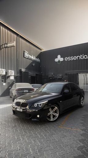 Used BMW 5 Series V (E60/E61) Facelift, 3.0 l, 2007 in Dubai, Blue color. Japanese Specs | AUTO.AE
