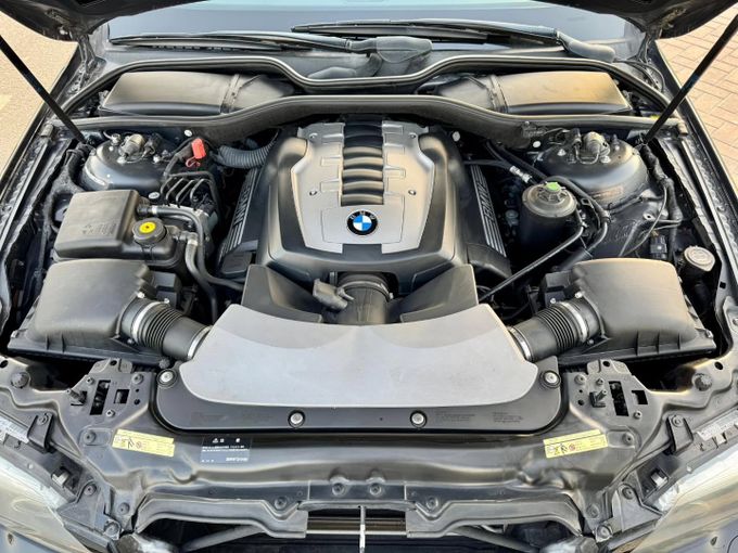 Used BMW 7 Series 750Li IV (E65/E66) Facelift, 4.8 l, 2007 in Dubai by Saeed Auto, Black color. Japanese Specs | AUTO.AE